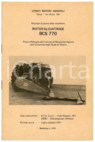 1971 utenti motori agricoli - 1971,
